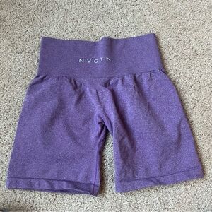 NVGTN Violet Purple Pro Seamless Shorts